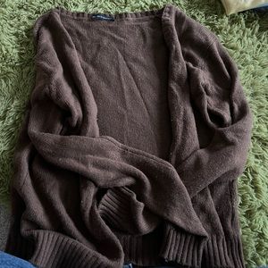 Brandy Melville brown cardigan